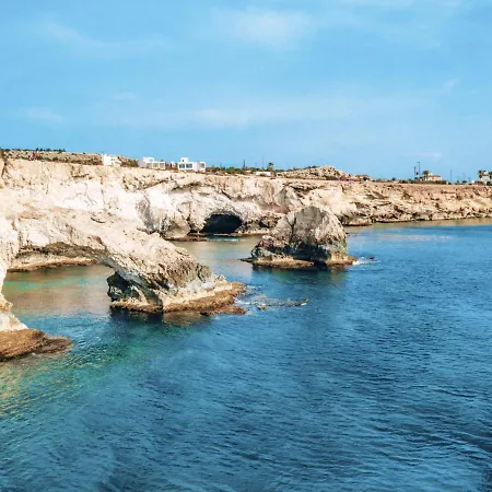 Side Sea-View Beach Villa Terpsichori At Periyiali Konnos Resort 普罗塔拉斯